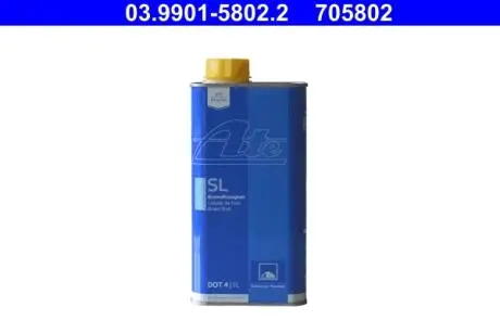 Тормозная жидкость SL DOT 1 апреля L ATE 03.9901-5802.2