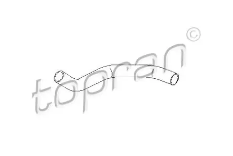 Патрубок сапуна PSA DW10ATED Hans Pries / Topran 721 793