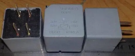 Реле вентилятора GM 96190189