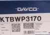 Роликовый модуль натяжителя ремня (ролик, ремень, помпа) DAYCO KTBWP3170 (фото 14)