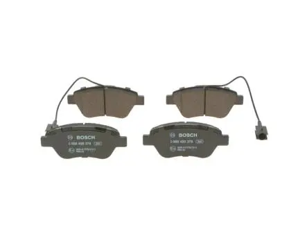 Тормозные колодки дисковые FIAT 500 &quot;F&quot; 09 &gt;&gt; BOSCH 0986495378 (фото 1)