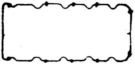 Прокладка поддона картера резиновая BGA OP1372 (фото 1)