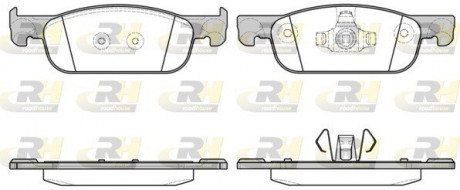 Гальмівні колодки дискові ROADHOUSE 21718,00