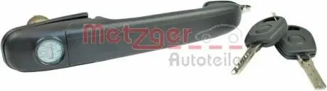 Ручка дверей Із замком METZGER 2310540