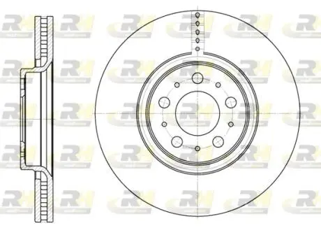 Фото 1 - тормозной диск ROADHOUSE 686610 Тормозной диск ROADHOUSE 686610 (фото 1)