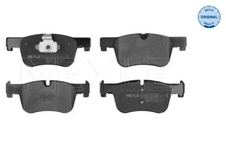 Колодки гальмівні дискові BMW P. F20 / F30 10 118- MEYLE 0252550618 (фото 1)