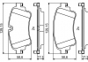 Тормозные колодки, дисковые BOSCH 0 986 494 833 (фото 9)