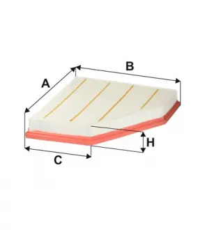 Фильтр воздушный BMW 1, 3, 4 2.0-4.0i 15- (WIX-FILTERS) WIX FILTERS WA9824