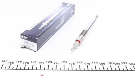 Свеча накаливания ISS OPEL ASTRA J, MERIVA B 1.7 CDTI 09- BERU GE117