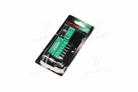 Набір біт 1/4 "HEX 2-8мм + Гобр.перех. 8ед. (в-во) Toptul GAAL0803