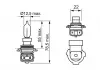 Лампа розжарювання HIR2 12V 55W PX22D BOSCH 1987302026 (фото 5)