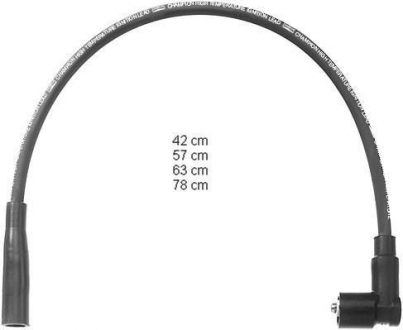 Комплект кабелей высоковольтных CHAMPION CLS005 (фото 1)