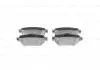 Комплект тормозных колодок с 4 шт. дисков BOSCH 0986494816 (фото 3)