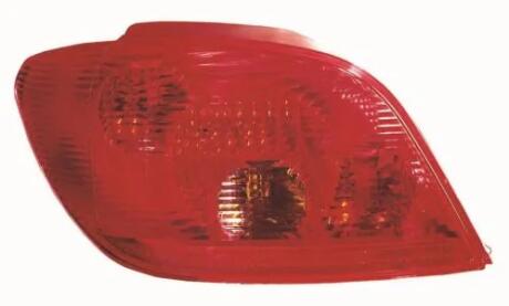 Фонарь задний левый, с патроном H / B DEPO 550-1923L-LD-UE