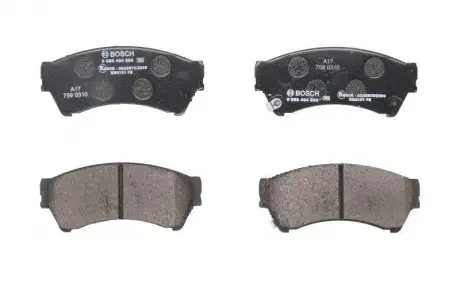 Тормозные колодки дисковые MAZDA 6 (GH) "F" 07-12 BOSCH 0986494860