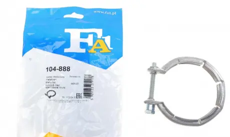 Хомут-зажим металлический Fischer Automotive One (FA1) 104-888