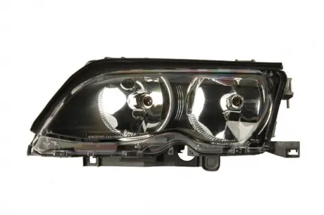 Фара лев. H7 / H7 SED / TOURING черная рамка 10 / 01- [] DEPO 444-1128L-LDEM2