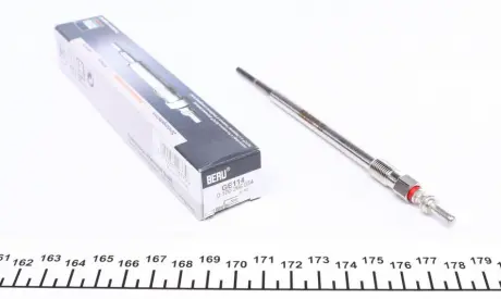 Свеча накаливания ISS FIAT DOBLO 1.6-2.0 D Multijet 10-, OPEL ASTRA J 2.0 CDTI 08- BERU GE114