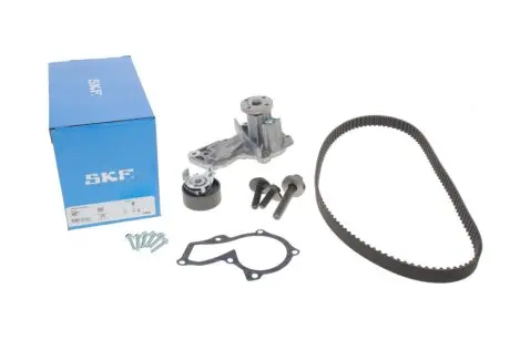 Роликовый модуль натяжителя ремня (ролик, ремень, помпа) SKF VKMC 04226