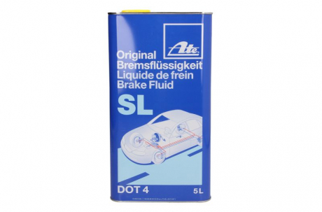 Тормозная жидкость 5л (DOT 4) ATE 03.9901-5803.2