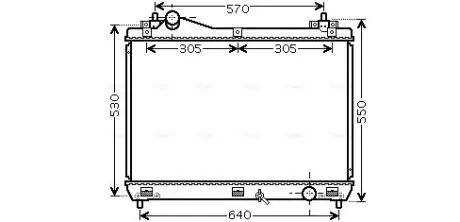 Радиатор AVA COOLING SZ 2103