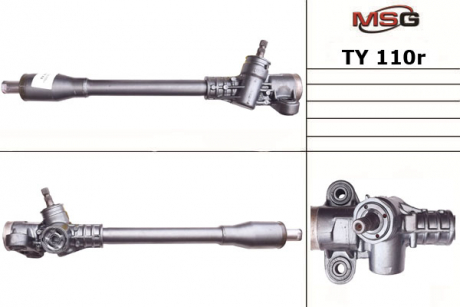 Рулевая рейка без ГУР восстановленная TOYOTA ECHO (SCP1_, NLP1_, NCP1_) 99-05, VITZ (SCP1_, NLP1_, NC MSG TY110R