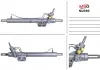 Рулевая рейка с ГУР восстановленная NISSAN NAVARA 2005-, PATHFINDER 2005-, TITAN 2003-, ARMADA 2005- NI239R