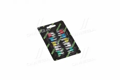 Предохранитель ножевой мини комп. 10 шт. DECARO DEC.FUSE KIT 02