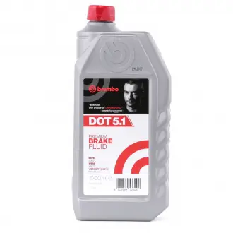 Тормозная жидкость 1л (DOT 5.1) BREMBO L05010
