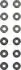 Сальник клапана, комплект TOYOTA 1MZ-FE, 2GR-FE, 2GR-FSE, 2GR-FXE, 2MZ-FE, 3GR-FE, 3GR-FSE, 3MZ-FE, VICTOR REINZ 12-54024-03 (фото 1)