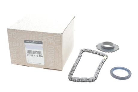 Цепь масляного насоса2,0 16V Duster 2010- RENAULT 7701478100