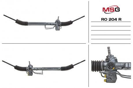Рульова рейка з ГУР відновлена ​​ROVER 200 89-00, ROVER 400 95-00 MSG RO204R