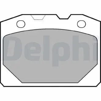 Тормозные колодки LADA 01-07 DELPHI Delphi LP92