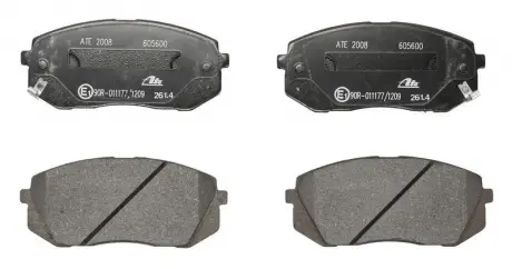 Гальмівні колодки, дискові ATE 13.0460-5600.2