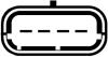 Расходомер воздуха (4 конт.) FIAT SCUDO / FORD FOCUS II 2.0D / 2.2D 02- HELLA 8ET009142-431 (фото 2)