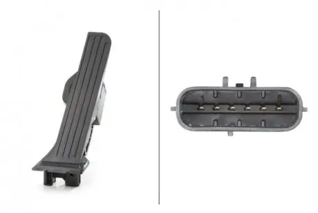 Педаль газа Q3 / Yeti / Sharan / Tiguan АКПП 1.2-2.5 04- HELLA 6PV008890-711