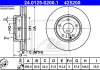 Диск тормозной MERCEDES BENZ A-CLASS 1 2 ATE 24012502001 (фото 4)