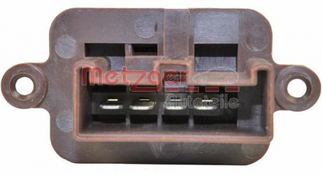 Резистор вентилятора печки, постоянный METZGER 0917259 (фото 1)