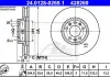 Диск тормозной CITROEN C5 III 09- ATE 24012802691 (фото 4)