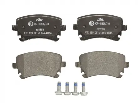 Колодки тормозные дисковые, к-т ATE 13046028892