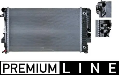 Радиатор 396 mm MERCEDES-BENZ MAHLE KNECHT CR1173000P