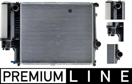 Радиатор 436 mm BMW 5 (E34) MAHLE KNECHT CR327000P
