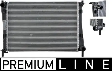 Радиатор 356 mm FORD MAHLE KNECHT CR1355000P