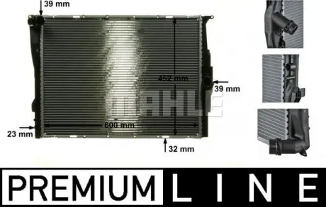 Радиатор 460 mm BMW MAHLE KNECHT CR1090000P