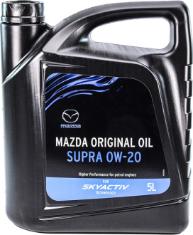 Масло моторное Original Oil Supra 0W-20 (5 л) MAZDA 0w2005tfe