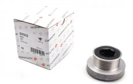 Шків генератора 1,6 16V, 1,5DCI 6PK Renault Logan, Kangoo I, Megane II HUTCHINSON D7512