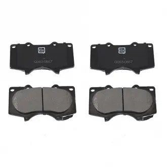 КОЛОДКИ ТОРМ передняя Q-FIX Q093-0667
