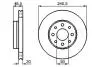 Гальмівний диск BOSCH 0 986 478 878 (фото 1)