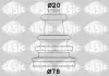 Пыльник привода наружный PSA / Renault 86x24 2 ровка SASIC 2933743 (фото 1)