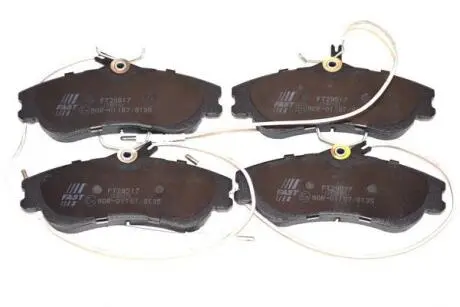Тормозные колодки дисковые перед. FAST FT29517